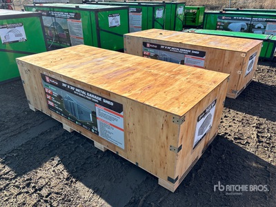 StanForge MS2630 26 ft x 30 ft Metal Garage Shed (Unused)
