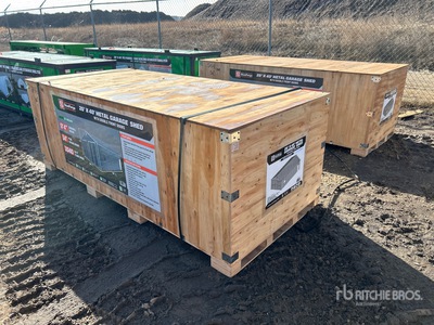 StanForge SF-MS2640 26 ft x 40 ft Metal Garage Shed (Unused)