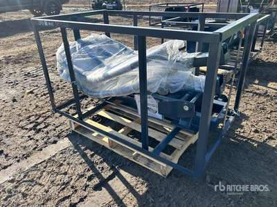 StanForge SBG70 70 In Hydraulic Round Bale Skid Steer Grapple (Unused)