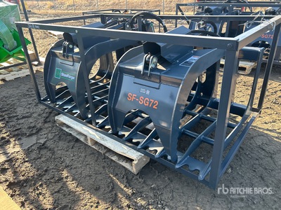 StanForge SF-SG72 72 in Skeleton Skid Steer Grapple (Unused)