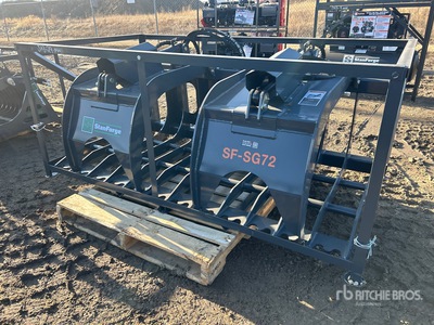 StanForge SF-SG72 72 in Skeleton Skid Steer Grapple (Unused)