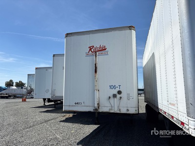 1997 Strick 28 ft x 102 in S/A Van Trailer