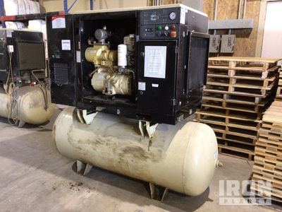 Ingersoll Rand 150 cfm Skid-Mounted Electric 100 gal Sprężarka powietrza