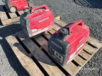 Quantity of (2) Honda EU2000i 1.8 kW Portable Generator Set