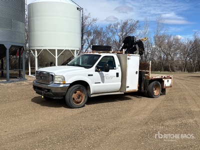 2003 Ford F-550 4x4 mobiele kraan