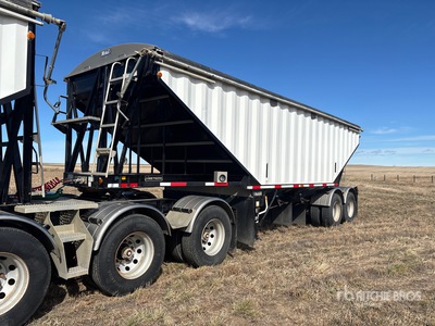 2012 Lode King 30 ft T/A Super B-Train Pup 穀物用トレーラー