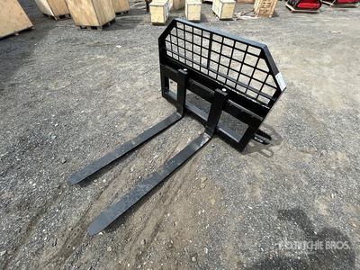 JBX 4000 48 in Skid Steer Forks (Unused)