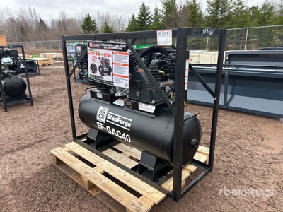 StanForge GAC40 Skid-Mounted 40 gal Air Compressor (Unused)