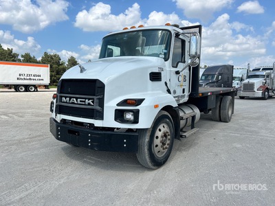 2021 Mack MD6 4x2 Platte vrachtwagen