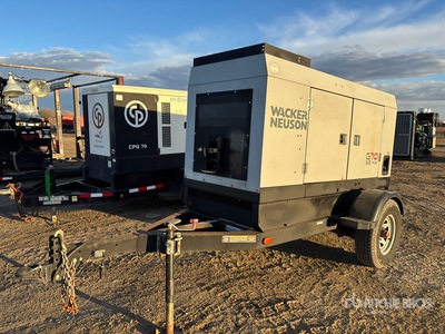 2016 Wacker G70 58 kW Mobile Generator Set