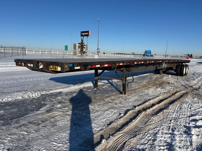 2012 Great Dane Trailers 53 ft T/A Flatbed Trailer