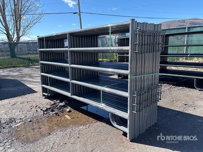 Quantity of (12) 2025 BYT MSP96 9 ft 6 in Magnum Ranch Livestock Panel (Unused)