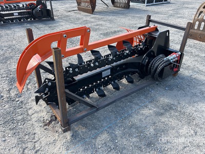 2025 GIYI GY-X380 Mini Skid Steer Trencher (Unused)