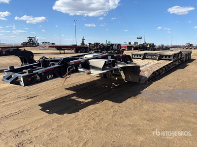 2020 Gerrys Tri/A Double Drop Removable Gooseneck 60 ton Lowboy Trailer