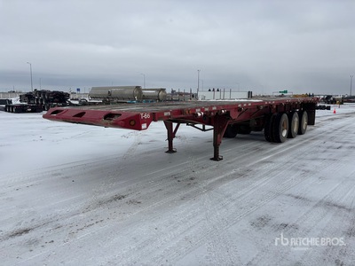 2002 Gerrys 42 ft Tri/A Flatbed Picker Przyczepa do pól naftowych