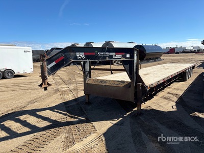 2019 Oasis 40 ft Tri/A Gooseneck Pritsche Anhänger