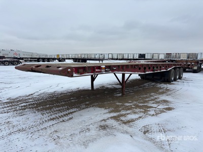 2000 Peerless 48 ft Tri/A Flatbed Przyczepa do pól naftowych