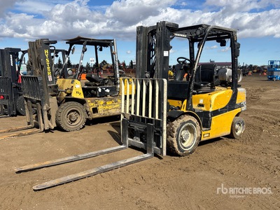 2019 Yale GLP050VX 4608 lb Cushion Tire Forklift