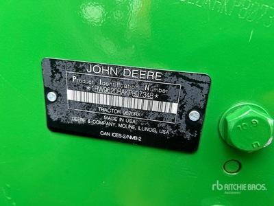 2019 John Deere 9620RX Articulated 4WD Tractor