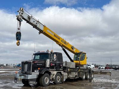 Manitex 4596T 45 ton Straight Boom on 2012 Western Star 4900 10x6 Twin-Steer Sleeper Ciężarówka z wysięgnikiem