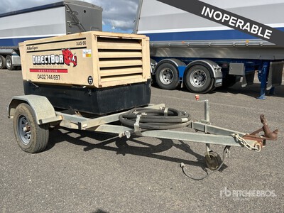 1997 Atlas Copco XAS 66 Mobile Air Compressor (Inoperable)