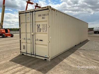 2025 40 ft High Cube Storage Container