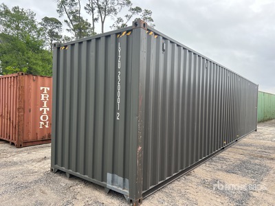 2025 40 ft High Cube Contenedor de almacenamiento