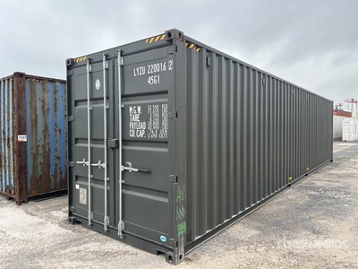 2025 40 ft High Cube Storage Container