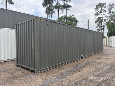 2025 40 ft High Cube Storage Container