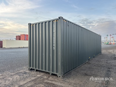 2025 40 ft High Cube Storage Container