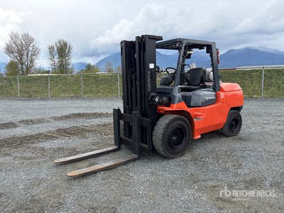 2007 Toyota 7FGAU50 8650 lb Forklift