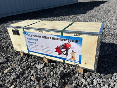 Quantity of (1) Boxes of 2026 SKLP SK-SYLJ100 HAND-USE HYDRAULIC TRACK PIN PRESS MACHINE (Unused)