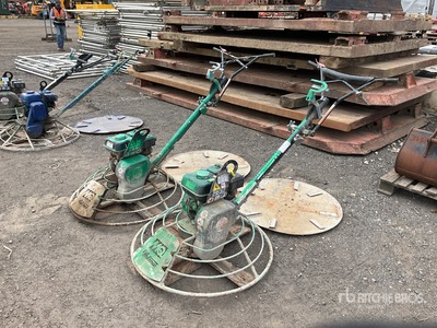 Quantity of (2) Multiquip Whiteman Power Trowel