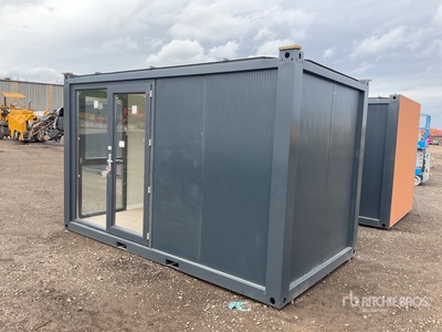 2026 New Moduva AW400M 3.9 m x 2.2 m Skid-Mounted Portable Garden Office (Unused)