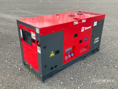 2025 Bauer Generatoren GFS-16 20 kVA Groupe électrogène (Unused)