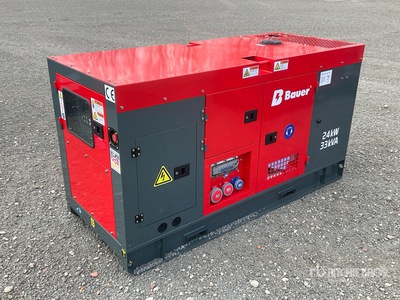 2025 Bauer Generatoren GFS-24 30 kVA Groupe électrogène (Unused)