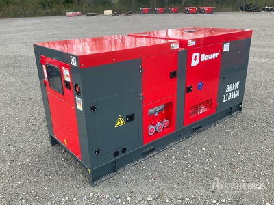 2025 Bauer Generatoren GFS-80 100 kVA Groupe électrogène (Unused)