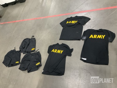(130) Athlete's T-Shirts & (60) Pairs of Physical Fitness Trunks