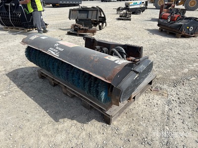 Melroe Angle Broom Skid Steer Sweeper