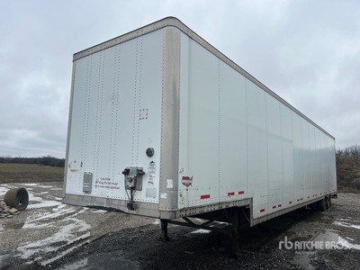 2005 Wabash 53 ft x 102 in T/A Van Trailer