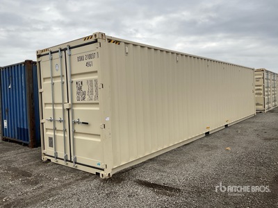 2025 40 ft High Cube Container per stoccaggio (Unused)