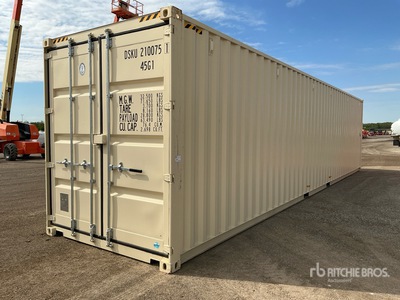 2025 40 ft High Cube Conteneur de stockage