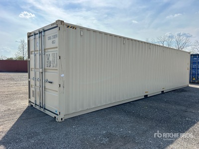 2025 40 ft High Cube Contenedor de almacenamiento