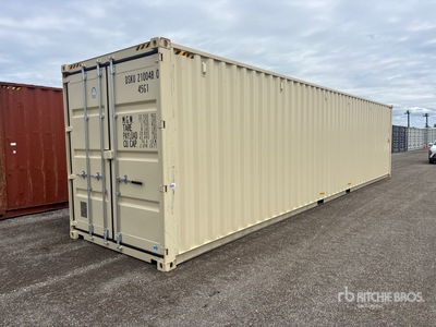 2025 40 ft High Cube Storage Container