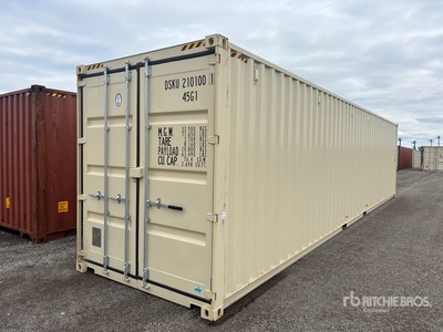 2025 40 ft High Cube Storage Container