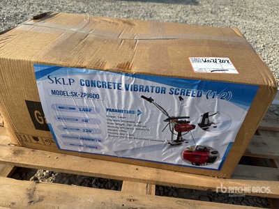 2026 SKLP SK-ZPJ600 Concrete Vibrator Screed Road Signs (Unused)