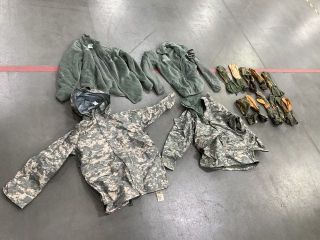 (39) Jackets, (3) Parkas, (6) Wet Weather Jackets & Assorted Items