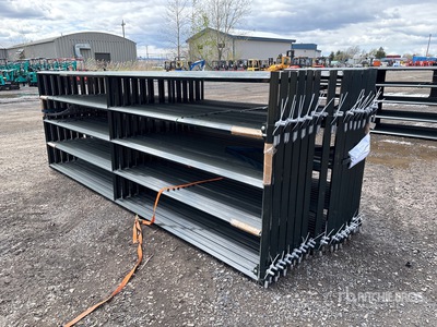 Quantity of (25) 2025 BYT DMG12 12 ft Diamond Livestock Gate (Unused)