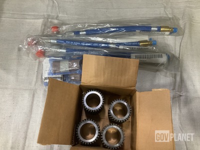 (68) Hose Assemblies, (4) Gear Sets, (1) Valve Assembly & Assorted Items