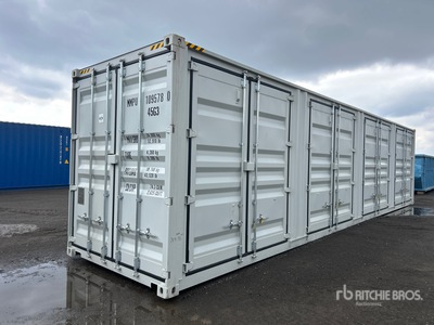 2025 40 ft High Cube Multi-Door Kontener magazynowy